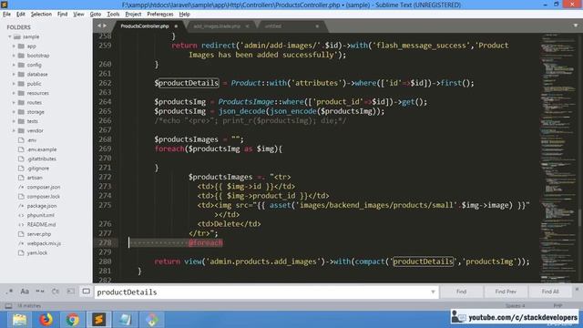 #35 Make E-com website in Laravel 5.6 | Admin - Products Alternate Images смотреть онлайн