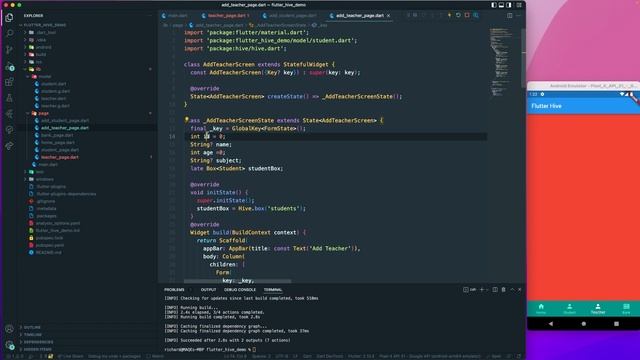 Flutter | Hive | NoSQL | 10.Teacher Box Read and Write смотреть онлайн