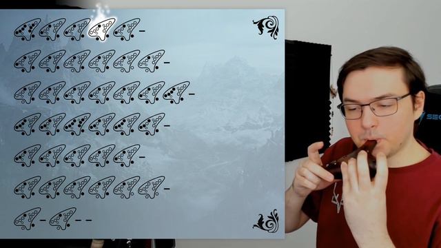 Skyrim - Ancient Stones - Ocarina Tutorial / Tabs