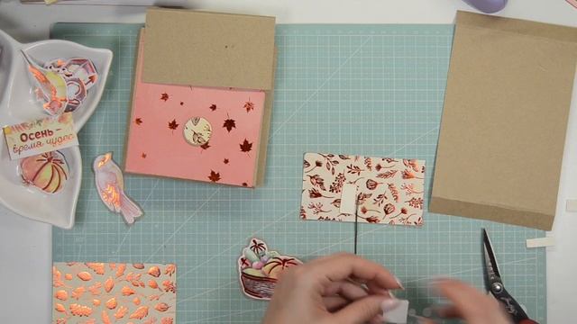 Мастер класс по созданию альбома. Разворот 4. Скрапбукинг смотреть онлайн