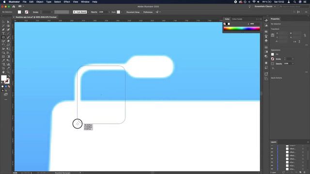 Recreating the iPhone Keynote App Icon in Illustrator (Full Process) смотреть онлайн