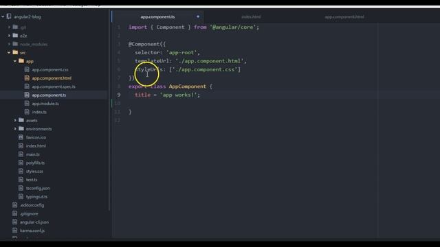 Angular 2 final tutorial - 4 - angular components смотреть онлайн
