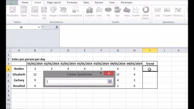 Sparklines in Excel - Top 5 Excel Features #4 - NO MUSIC Version смотреть онлайн