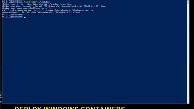 Find Windows Container IP Address Running On Docker смотреть онлайн