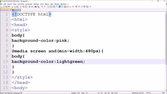 CSS3 20 Media Queries IN HINDI смотреть онлайн