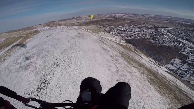 Параплан: раскачка и падение смотреть онлайн