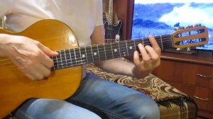 Расстаться  с ней-А. Новиков (как играть на гитаре аккорды Bm )