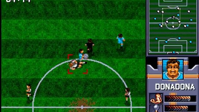 AWS Pro Moves Soccer (Sega Genesis) (By Sting) смотреть онлайн