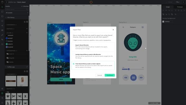 Export & import files - Penpot Fundamentals смотреть онлайн