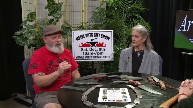 Arts Alive talks with Maggie Bowman & Jack Parkinson about the Metal Arts Show. смотреть онлайн