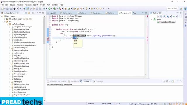 39. Java Properties смотреть онлайн