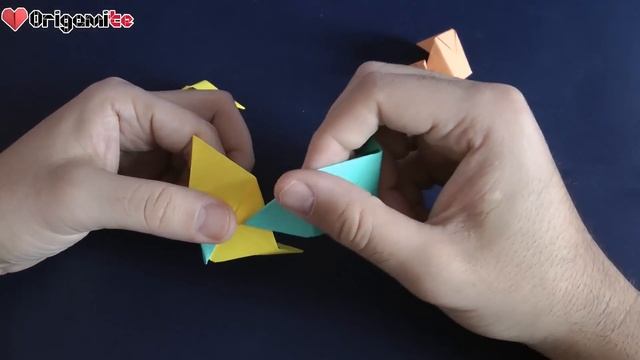 Modular Origami Cube 6 Sonobe Units - Instructions смотреть онлайн