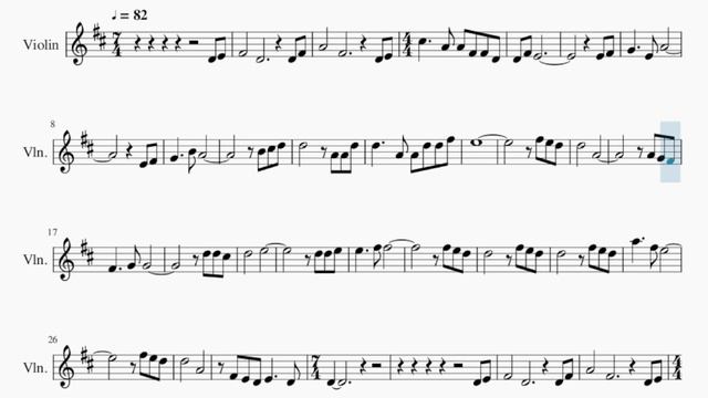 Violin Sheet Music: How to play We Won't Forget You by Jehovah's Witnesses смотреть онлайн