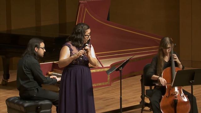 Anna Bon di Venezia: Op. 1 No.4 Flute Sonata in D Major - Allegro Moderato смотреть онлайн