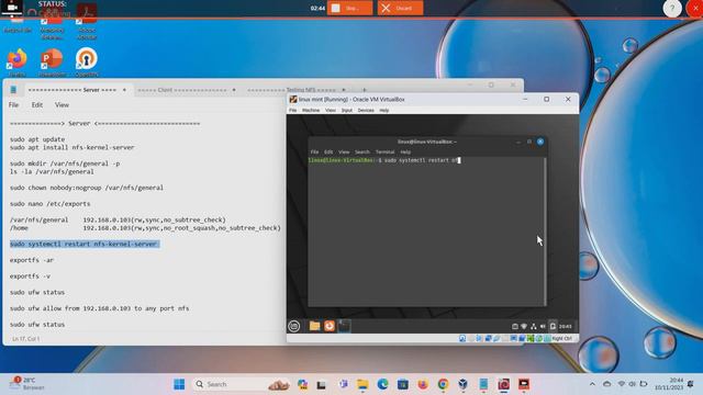 NFS Network File System On the Host смотреть онлайн