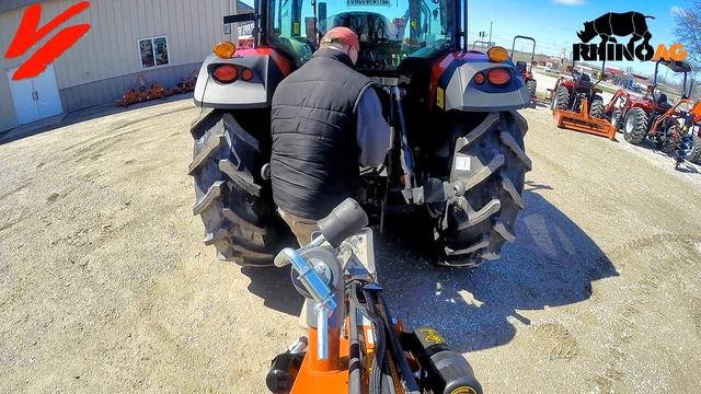 RhinoAG RDF14 Revolution Series High Capacity Wheel Rake смотреть онлайн