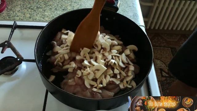 БЫСТРЫЙ и ВКУСНЫЙ рецепт рисовой лапши ВОК с курицей и овощами смотреть онлайн