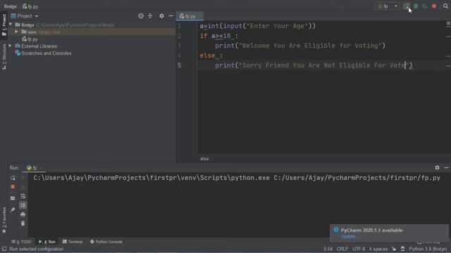 How To Use If Else Statement In Python (Hindi) смотреть онлайн
