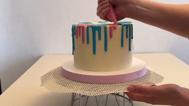 Паруса из рисовой бумаги для торта. Простой декор для торта. Торт для девочки.