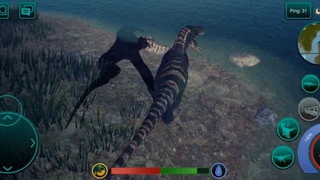 История Тираннозавра в игре The Cursed Isle | 2 Серия "Будни охотника" смотреть онлайн