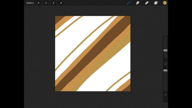 How to make Gold Gradient Digital Paper in Procreate! Super Easy! смотреть онлайн