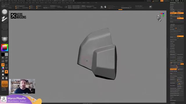 ZBrush Masters: Hard Surface Modeling - Marco Plouffe - ZBrush 2020
