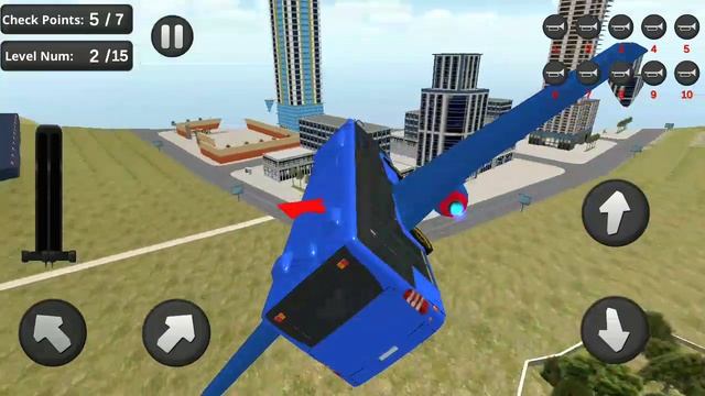 #flyingbus driving flying bus game?? смотреть онлайн