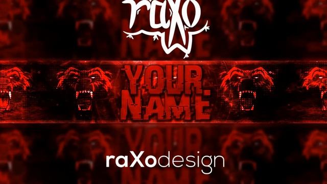 EPIC MASCOT BANNER TEMPLATE + FREE DOWNLOAD [GIMP] | raXo смотреть онлайн