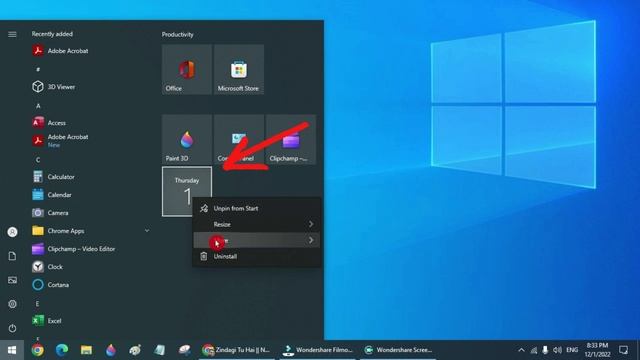 Calendar Shortcut | How To Put Calendar on Desktop Windows 10 | How to Add Calendar To Desktop смотреть онлайн