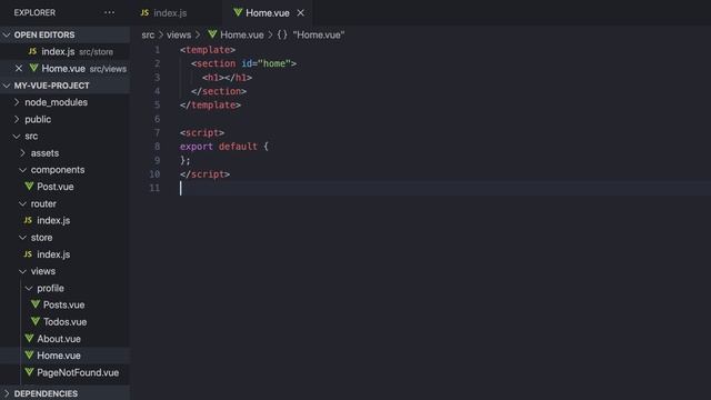 State in Vuex definieren | Vue.js in a Nutshell смотреть онлайн
