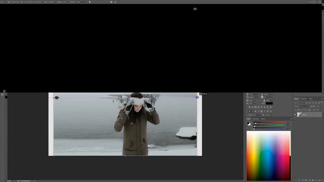 Расширить фон в фотошопе в 2 клика смотреть онлайн