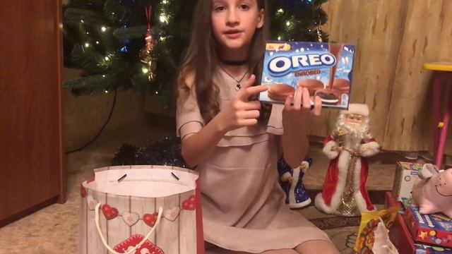 Обзор сладких новогодних подарков! смотреть онлайн