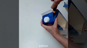 Шок!Легкая кормушка из пакета молока