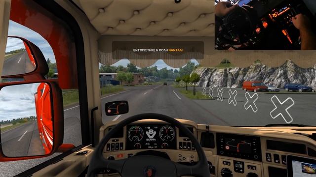 Euro Truck Simulator 2 - Scania Kasapis "Red Passion" (Pori - Stockholm) + Customization смотреть онлайн