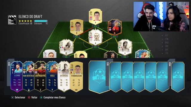SÓ PODE PEGAR EUROPEU! E ICON DECIDE!!! DESAFIO DA TREINADORA NO FUT DRAFT! смотреть онлайн