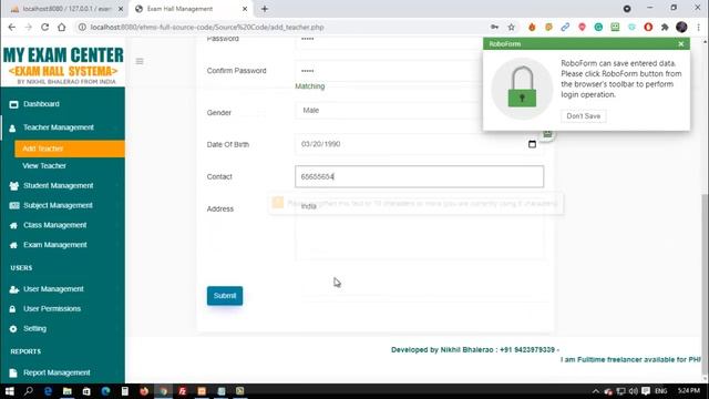 Online Examination Hall Management using PHP/MySQLi | Free Source Code Download смотреть онлайн