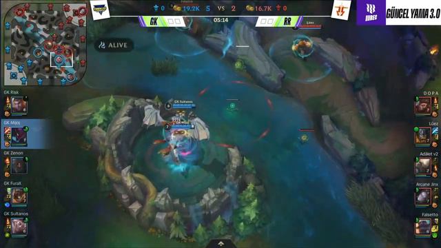 GK vs RR Game 1 (BO3) | Playoffs W1D2 | WREC - Wild Rift EMEA Championship 2022 Season 1 - Turkey смотреть онлайн