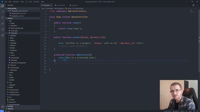 CodeIgniter 4 from Scratch - #4 - Controllers смотреть онлайн