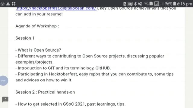 Learn Open Source using Git, Github | Learn about GSoC, Hacktoberfest | Tathastu Workshop | Twowait смотреть онлайн