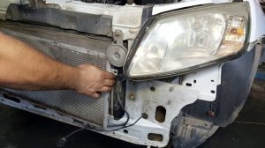 Как поменять радиатор охлаждения? Лада Гранта