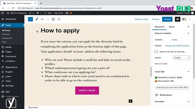 Как перемещать и преобразовывать блоки в редакторе блоков WordPress смотреть онлайн