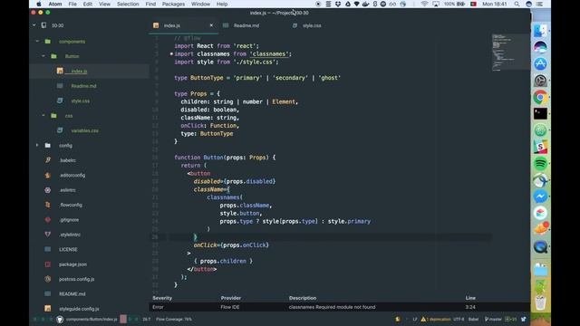React 30/30 - Buttons смотреть онлайн