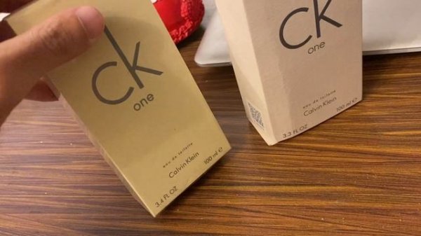 Calvin Klein one Fake vs Original.