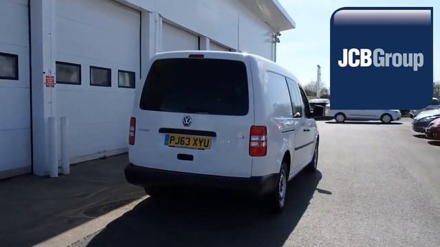 PJ63XYU Volkswagen Caddy Maxi 1.6 TDI C20 102PS Maxi Kombi 1.6l JCB VAN CENTRE ASHFORD