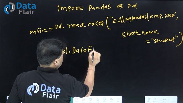 Creating DataFrame using Excel, CSV and Clipboard in Pandas | How to Create Pandas DataFrame [Hindi смотреть онлайн
