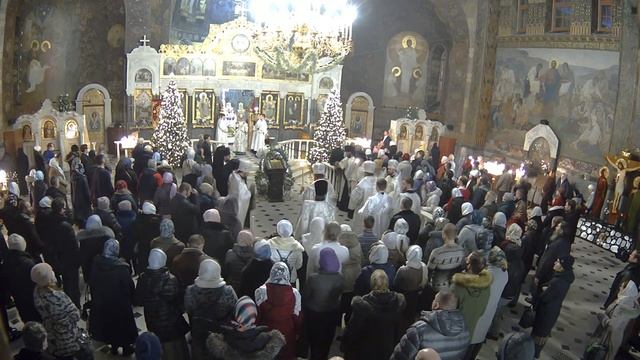 Вечернее богослужение: Собор Пресвятой Богородицы смотреть онлайн