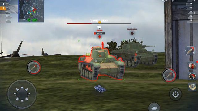 Обзор на Tanks Blitz......☝️🔥