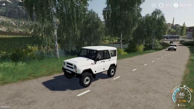 Farming Simulator 2019 mods UAZ Hunter смотреть онлайн
