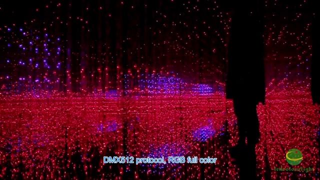 DMX LED pixel string, 3D pixel mapping смотреть онлайн