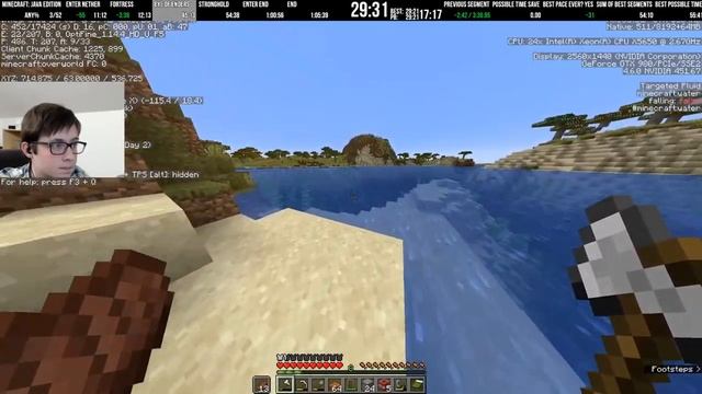 Minecraft Java Random Seed Glitchless Any% 1.14.4 in 59:39 by Kally смотреть онлайн